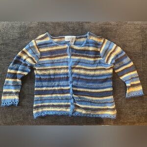 Villager Sport quarter sleeve sweater cardigan